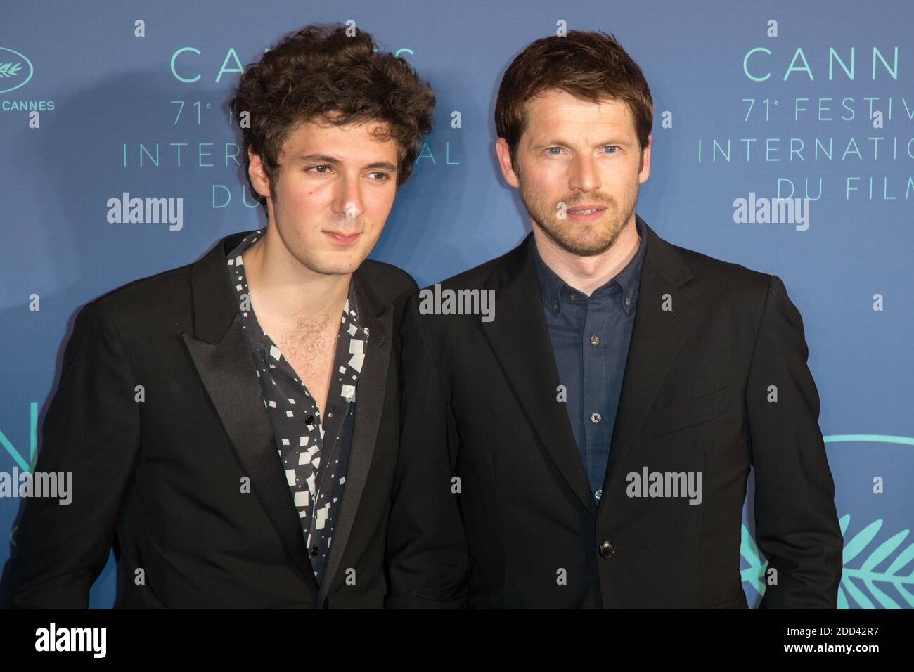 Vincent Lacoste und Pierre Deladonchamps bei der Eröffnungsfeier Abendessen in l'Agora während 71. Cannes Filmfestival am 08. Mai 2018 in Cannes, Frankreich. Foto von Nasser Berzane/ABACAPRESS.COM Stockfoto