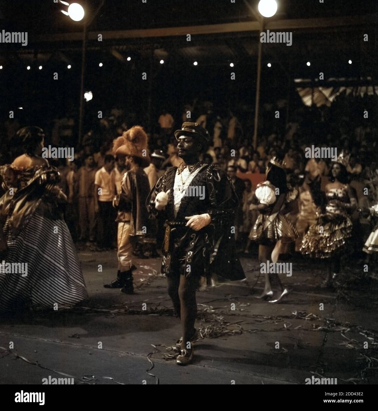 Karneval in Rio de Janairo, Brasilien 1966. Karneval in Rio de Janairo, Brasilien 1966. Stockfoto