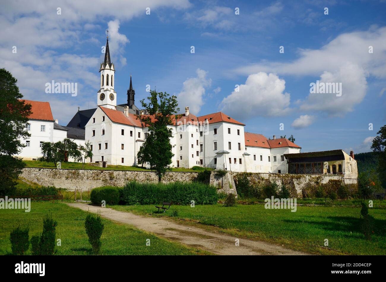 Tschechische Republik, Kloster Vyssi Brod Stockfoto