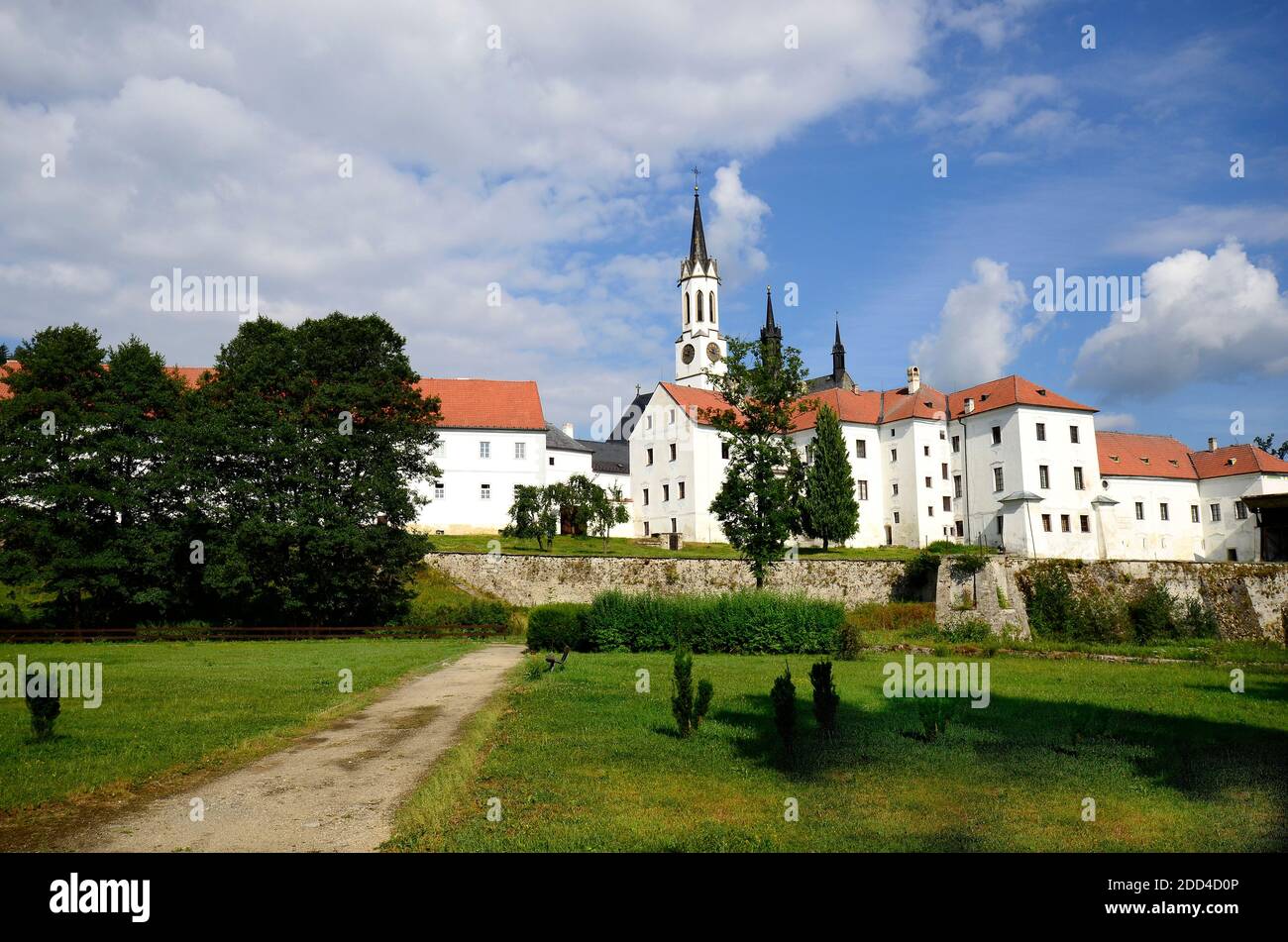 Tschechische Republik, Kloster Vyssi Brod Stockfoto