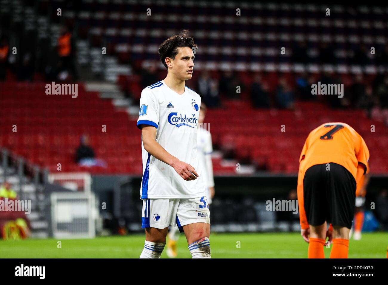 FC Københavns Marko Stamenic (35) Set i 3F Superliga-kampen mellem FC København Og Randers FC i Parken d. 23.11.2020. Kredit: Gonzales Foto/Alamy Live Nachrichten Stockfoto