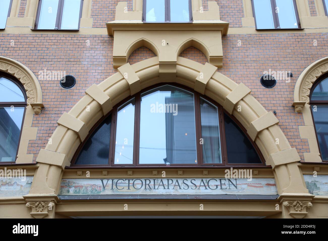 Victoriapassagen in der Sodra Larmgatan in Göteborg Stockfoto