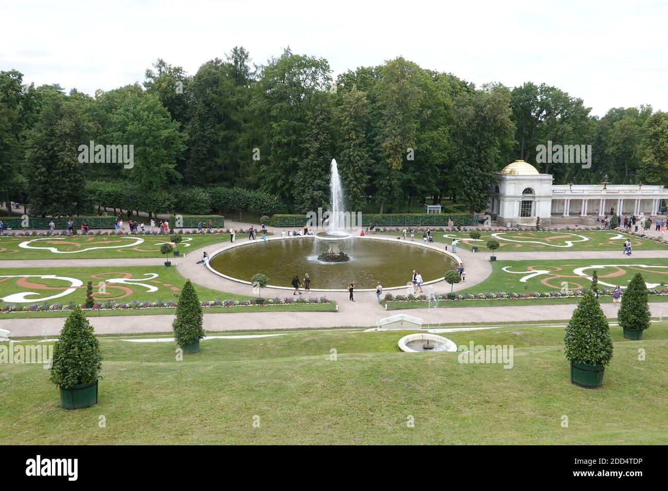 Petergof oder Peterhof bekannt als Petrodvorets, Stadtstadt in Petrodvorzowy Bezirk der Bundesstadt St. Petersburg. Russland Stockfoto