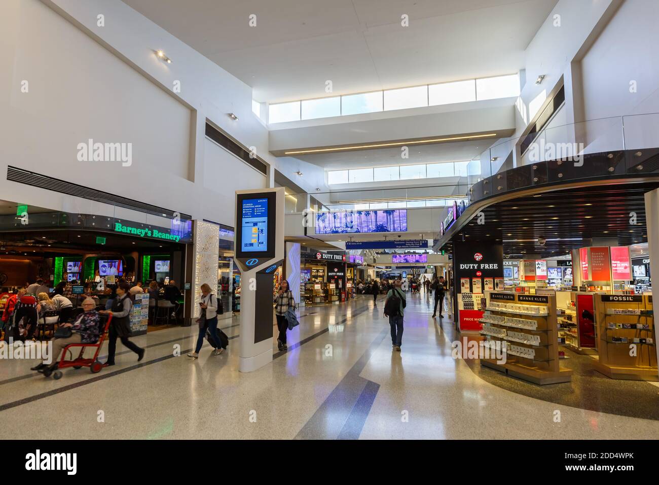 Los Angeles, Kalifornien - 15. April 2019: Tom Bradley International Terminal am Los Angeles International Airport in Kalifornien. Stockfoto