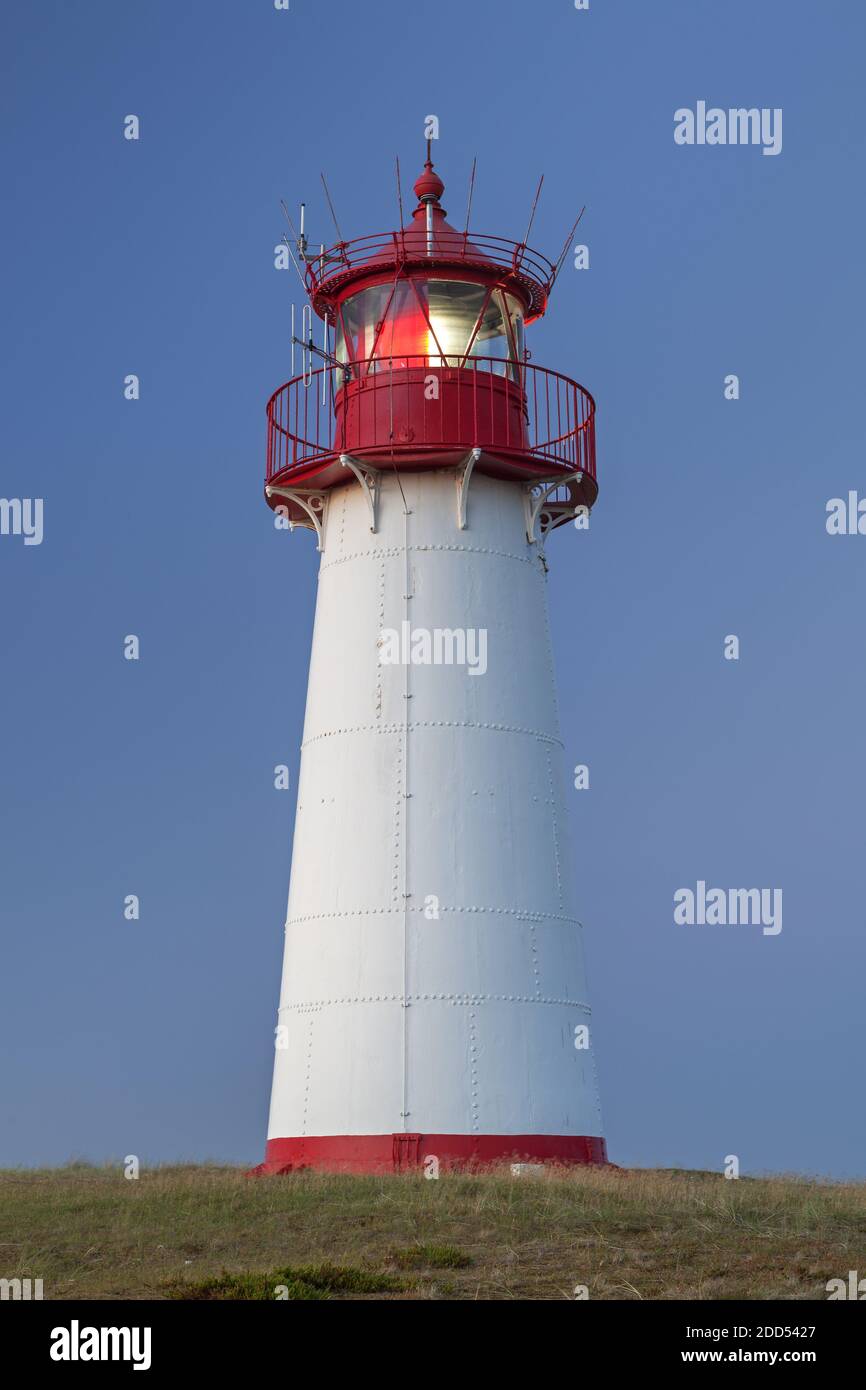 Geographie / Reisen, Deutschland, Schleswig-Holstein, Sylt, Leuchtturmliste West am Ellenbogen, Grundstütsfreig 50%-Zuschlag für Deckungsnutzung Stockfoto