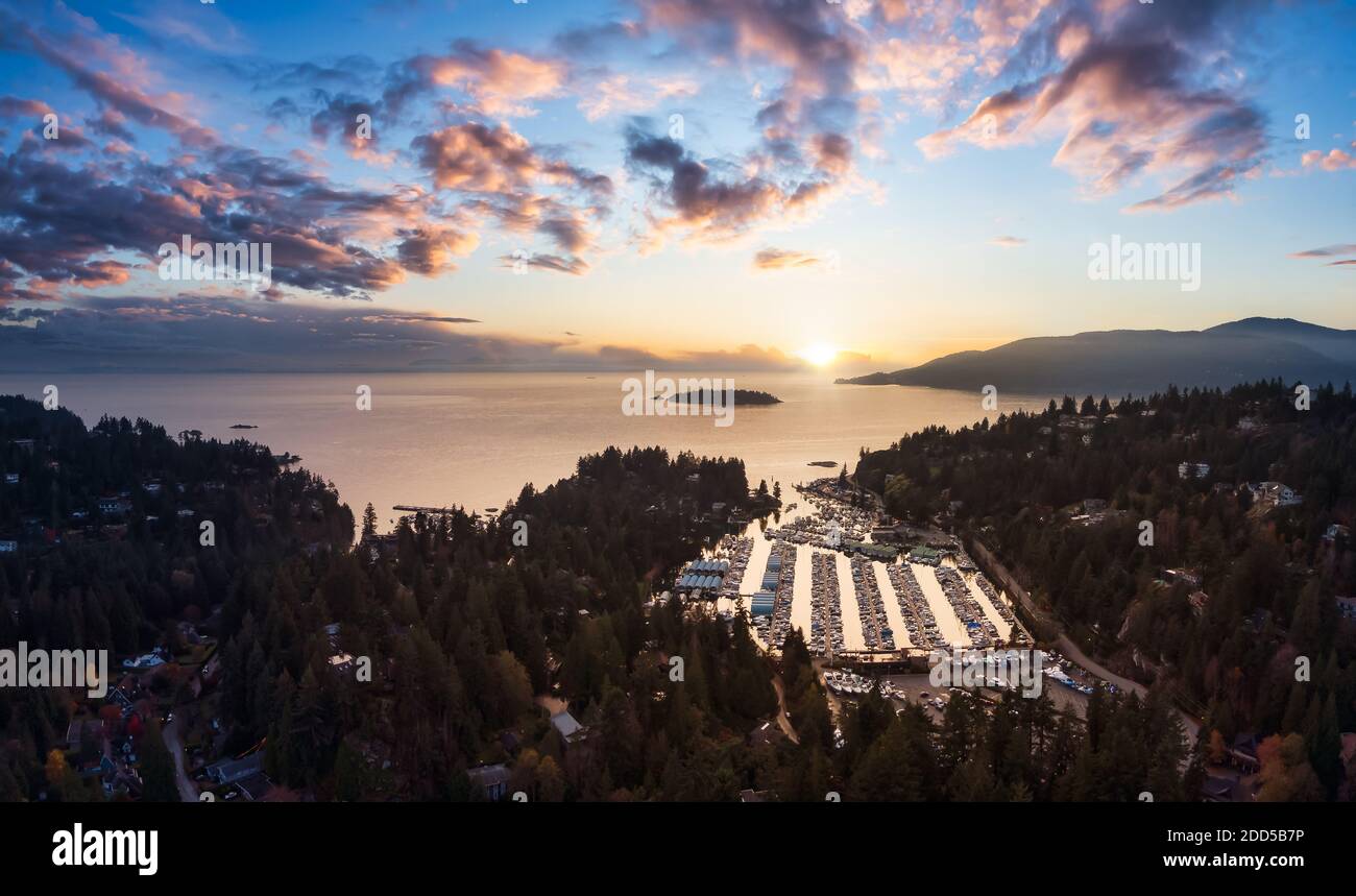 Horseshoe Bay, West Vancouver, Britisch-Kolumbien, Kanada Stockfoto