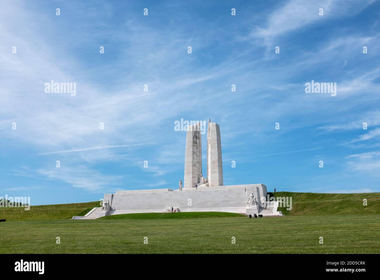 Kanadische nationale Vimy Memorial, Frankreich Stockfoto