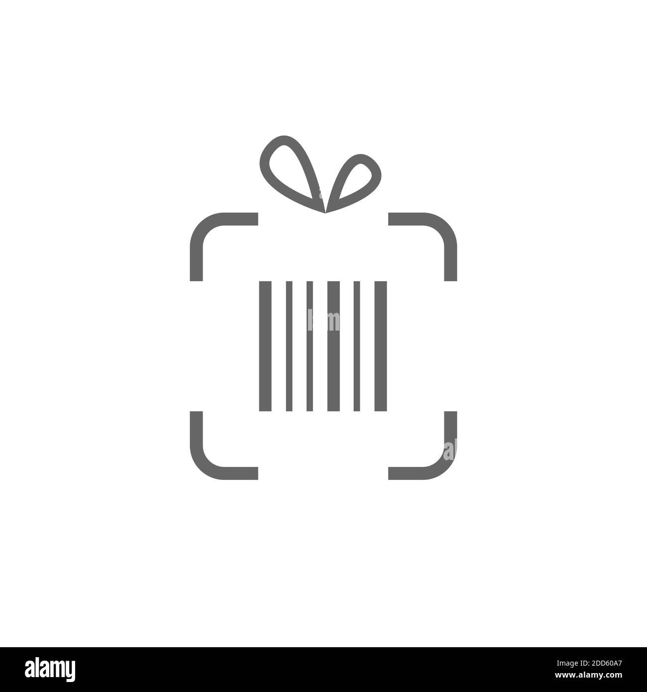 Barcode-Feld vorhanden Stock Vektor