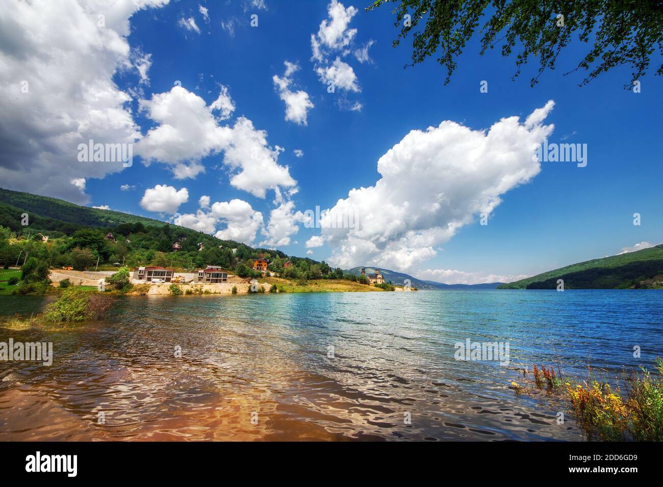 Mavrovo Nationalpark in Mazedonien Stockfoto