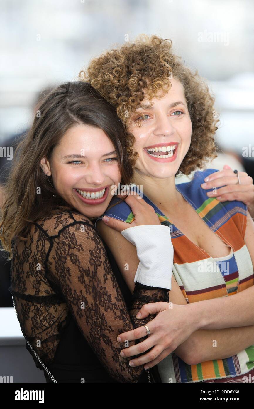 Bruna Linzmeyer, Marina Provenzano besuchen die Fotoschau für "The Great Mystical Circus (O Grande Circo Mistico)" während des 71. Cannes Film Festival im Palais des Festivals am 14. Mai 2018 in Cannes, Frankreich. Foto von David Boyer/ABACAPRESS.COM Stockfoto