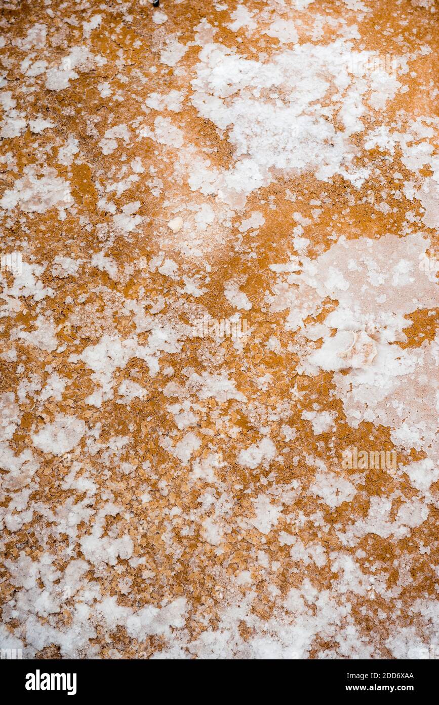 Salinen (Salinas de Maras), Maras, in der Nähe von Cusco (Cuzco), Peru, Südamerika Stockfoto