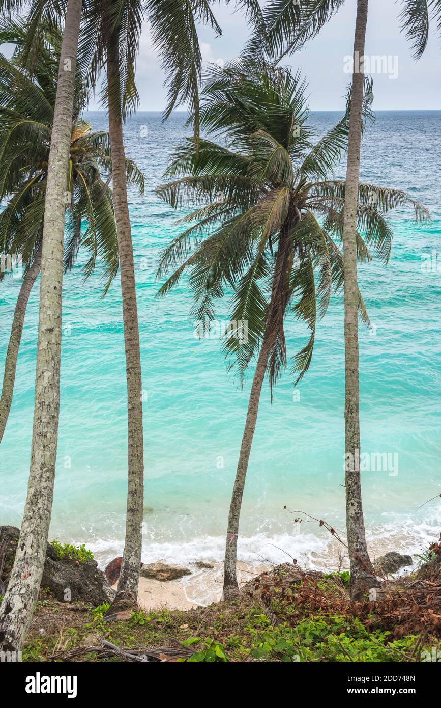 Tropical Beach, Pulau Weh Island, Aceh Province, Sumatra, Indonesien, Asien Stockfoto