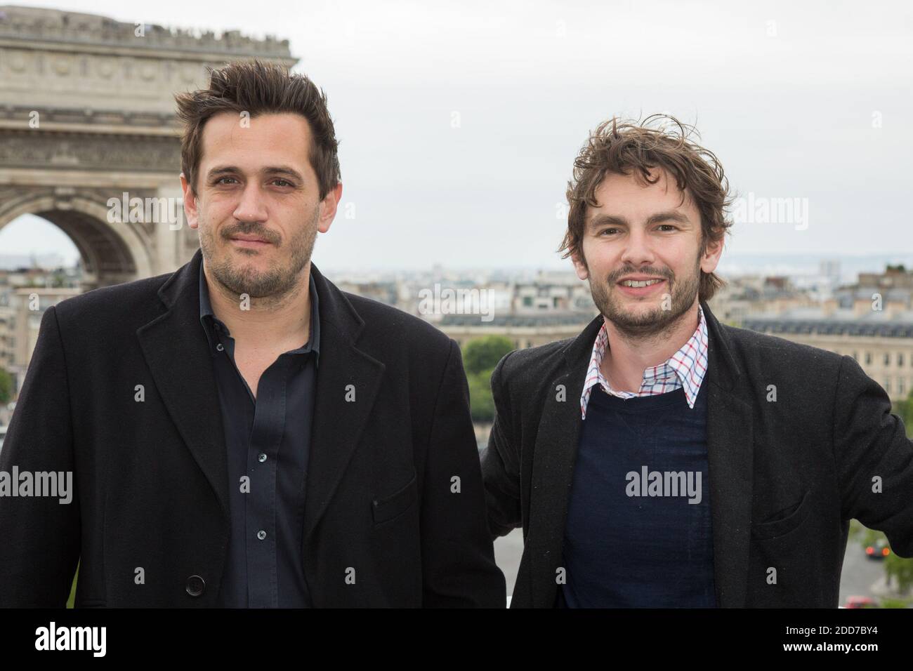 Vincent Giovanni, Igor Mendjisky während des 7. Champs Elysees Film Festival bei Cinema Publicis am 14. Juni 2018 in Paris, Frankreich. Foto von Nasser Berzane/ABACAPRESS.COM Stockfoto