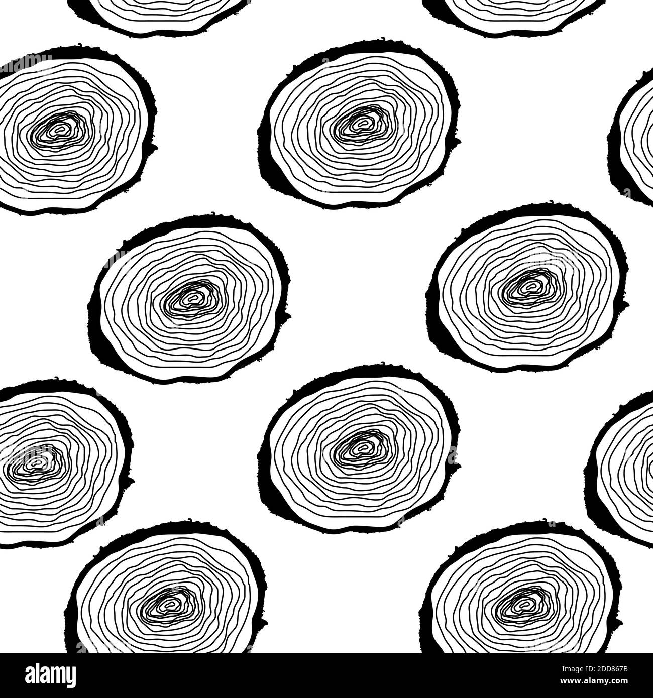 Stumpf. Schnauze. Nahtloser Musterhintergrund. Abbildung. Stockfoto