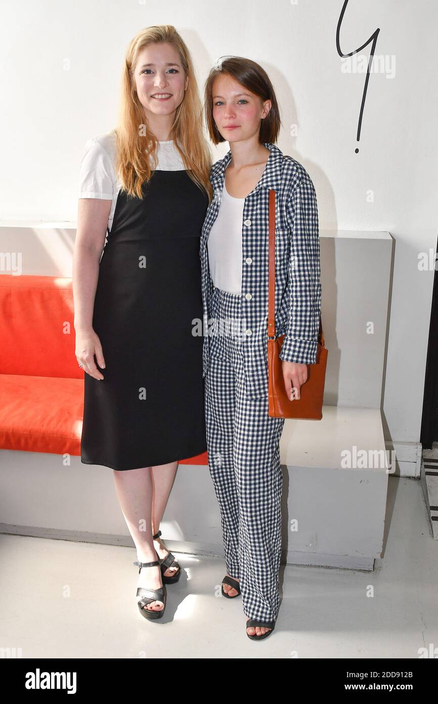 Natacha Reignier und Diane Rouxel bei der Agnes B Menswear Frühjahr/Sommer 2019 Show im Rahmen der Paris Fashion Week am 24. Juni 2018 in Paris, Frankreich. Foto von Laurent Zabulon/ABACAPRESS.COM Stockfoto