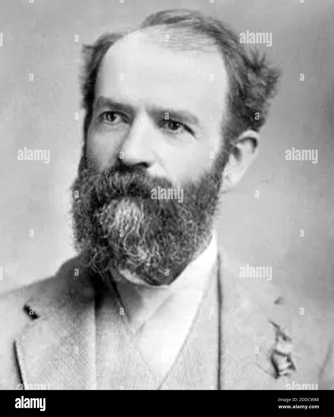JAY GOULD (1836-1892) amerikanischer Finanzspekulant und Eisenbahnbesitzer, einer der Robber Barons of the Gilded Age Stockfoto