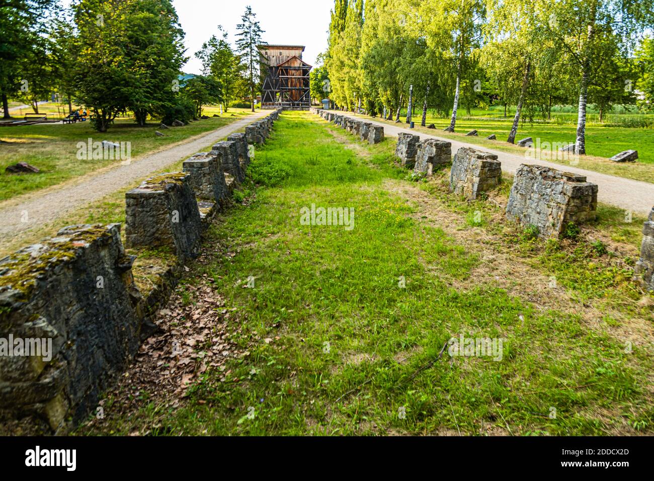 Staffelung Turm in Bad Kissingen, Deutschland Stockfoto