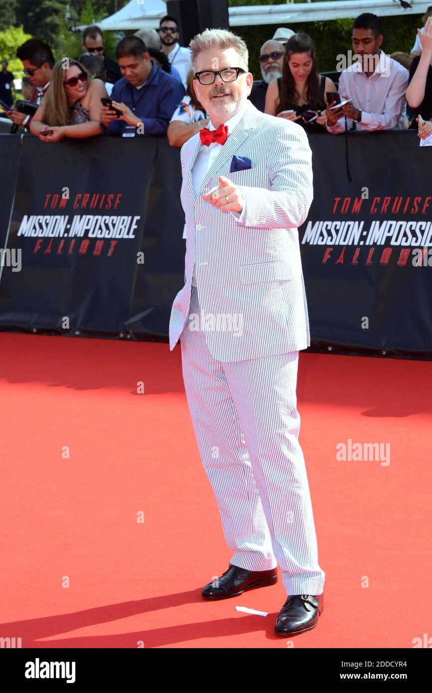 Regisseur Christopher McQuarrie bei der Weltpremiere von Mission: Impossible - Fallout im Palais de Chaillot in Paris, Frankreich am 12. Juli 2018. Foto von Aurore Marechal/ABACAPRESS.COM Stockfoto