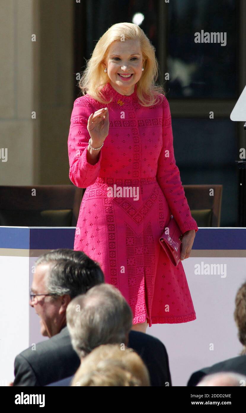 KEIN FILM, KEIN VIDEO, KEIN Fernsehen, KEIN DOKUMENTARFILM - Tricia Nixon Cox, Tochter von Präsident Richard Nixon, nimmt am Donnerstag, dem 25. April 2013, an den Einweihungszeremonien für das neue George W. Bush Presidential Center in Dallas, Texas, USA Teil. Foto von Paul Moseley/Fort Worth Star-Telegram/MCT/ABACAPRESSS.COM Stockfoto