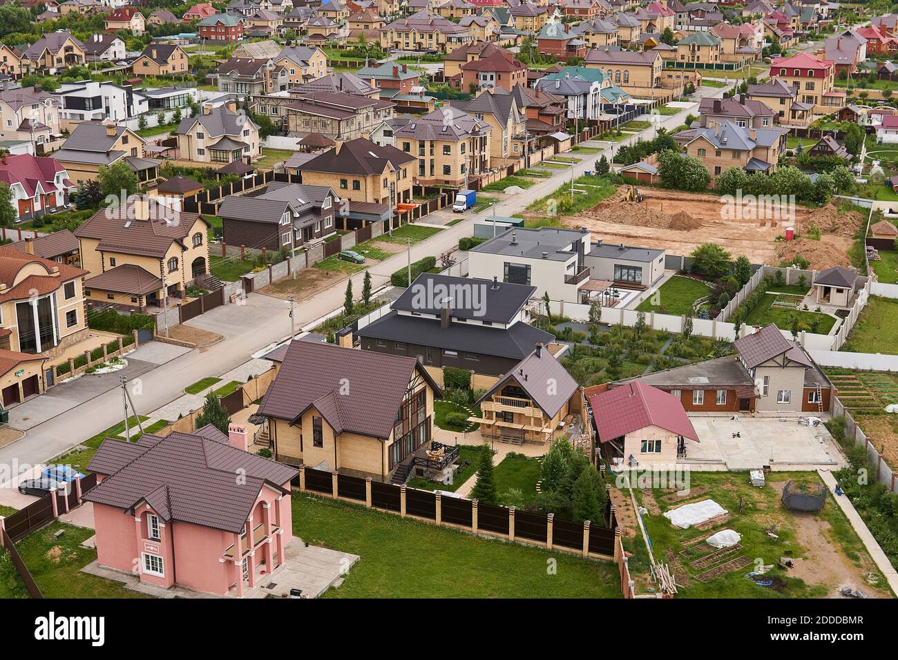 Perm, Russland 21. Juni 2020 Vorbereitung einer Baustelle für den