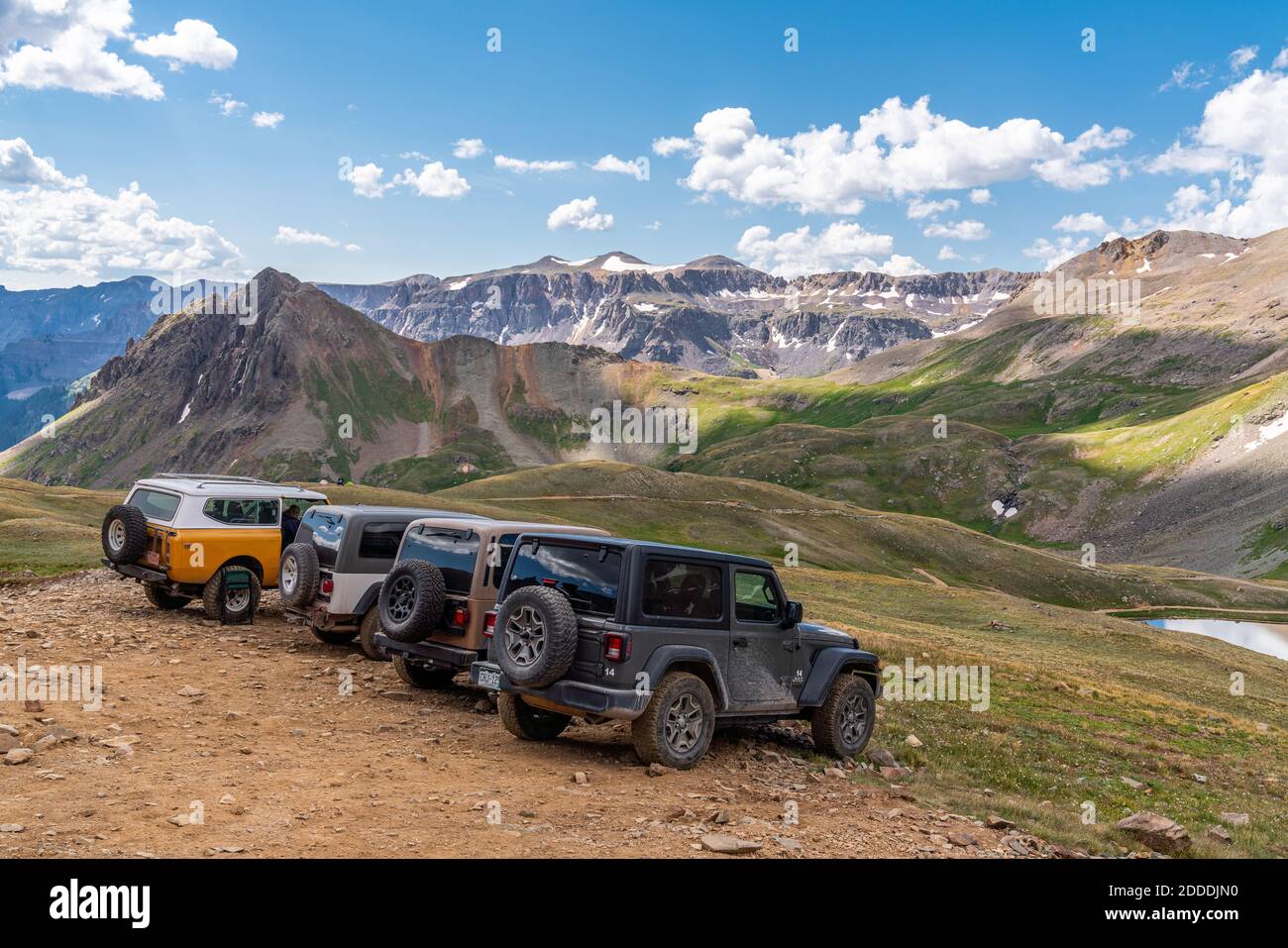 Eine Fahrt durch SW Colorado Stockfoto