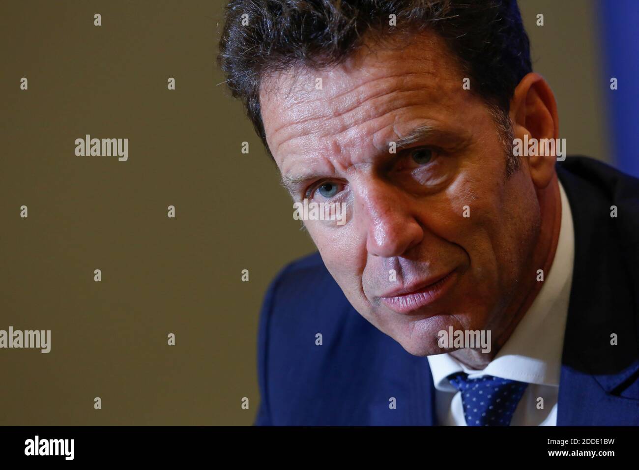 Geoffroy Roux de Bezieux President du MEDEF. Paris Frankreich, le 29 juin 2018. Foto von Vernier/JBV News/ABACAPRESS.COM Stockfoto