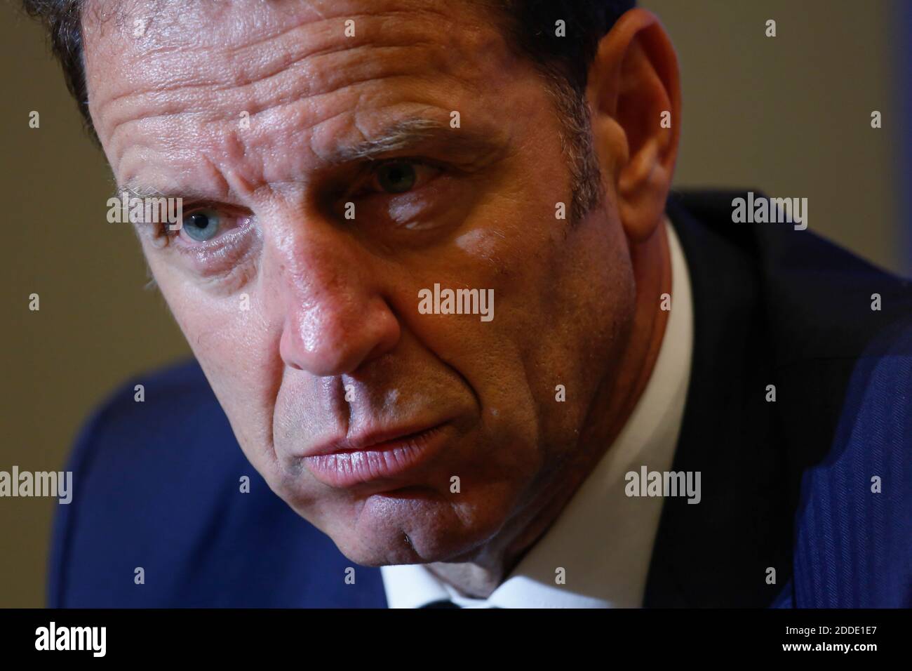 Geoffroy Roux de Bezieux President du MEDEF. Paris Frankreich, le 29 juin 2018. Foto von Vernier/JBV News/ABACAPRESS.COM Stockfoto