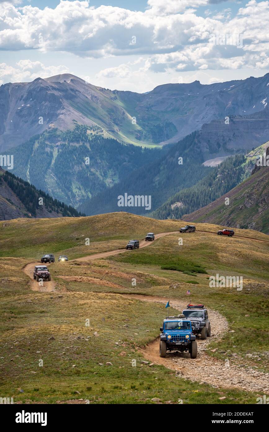 Eine Fahrt durch SW Colorado Stockfoto