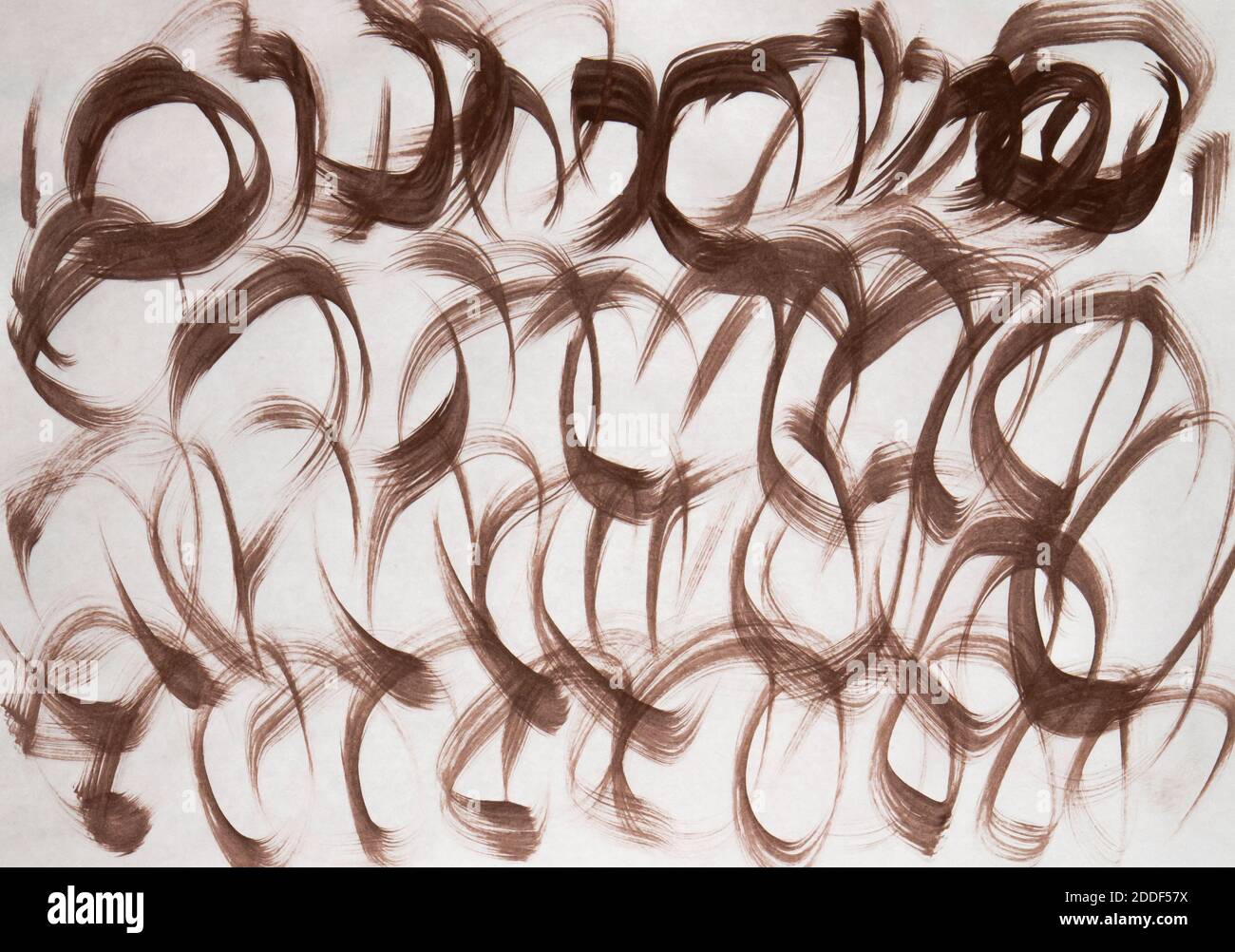 Farbenfroher abstrakter Hintergrund. Abstriche von mehrfarbigen Farben. Stockfoto