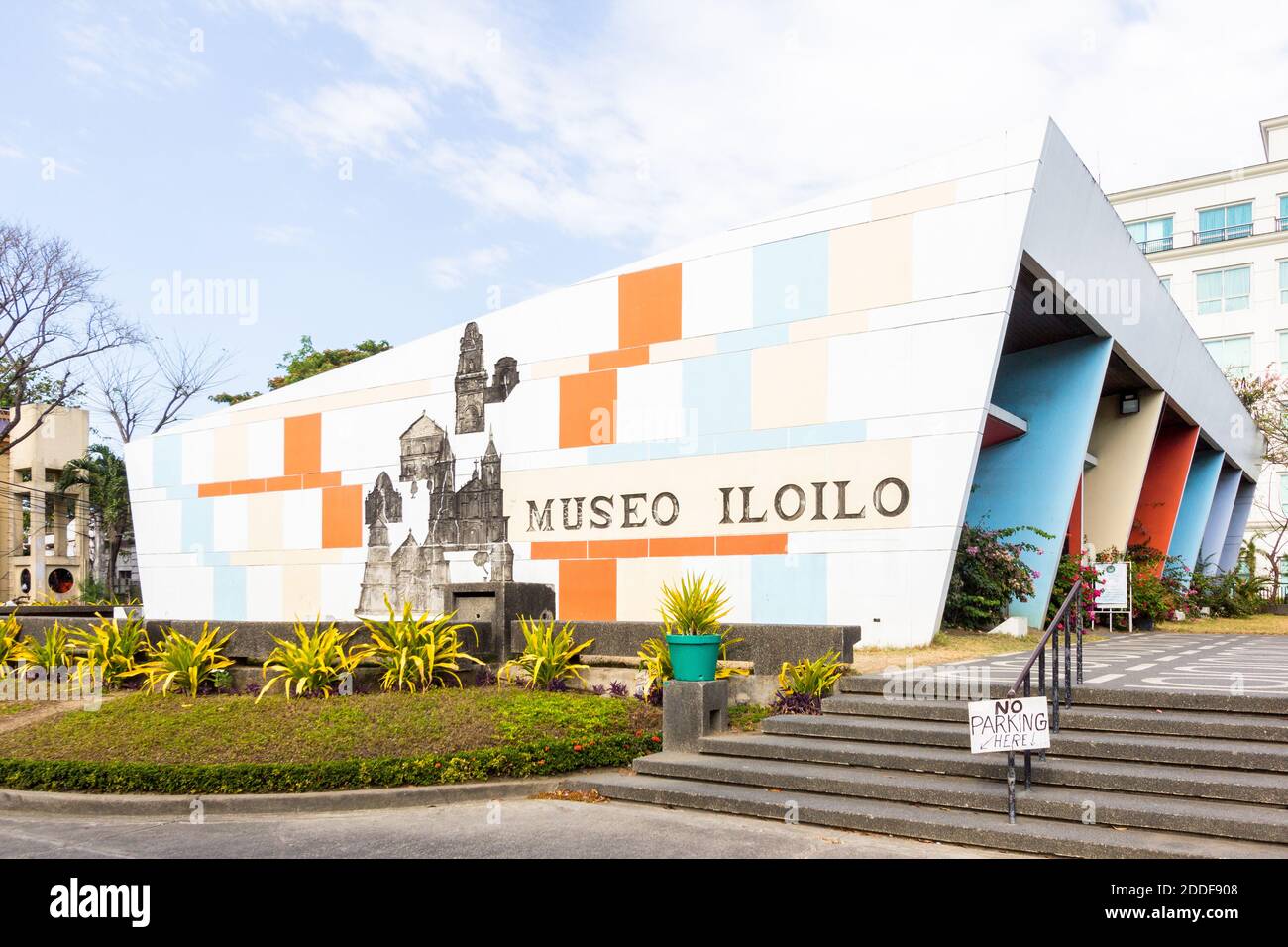 Die Architektur des Museo Iloilo in Iloilo, Philippinen Stockfoto