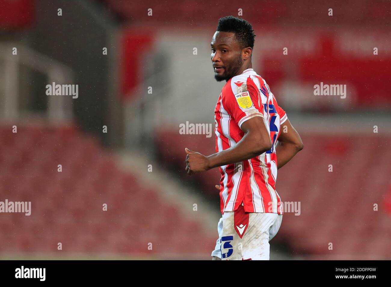 John Obi Mikel #13 von Stoke City Stockfoto