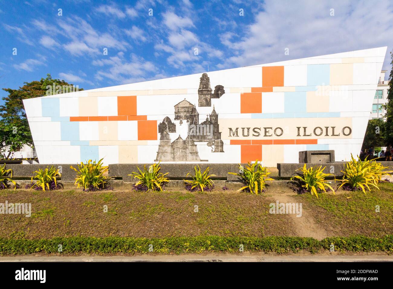 Die Architektur des Museo Iloilo in Iloilo, Philippinen Stockfoto