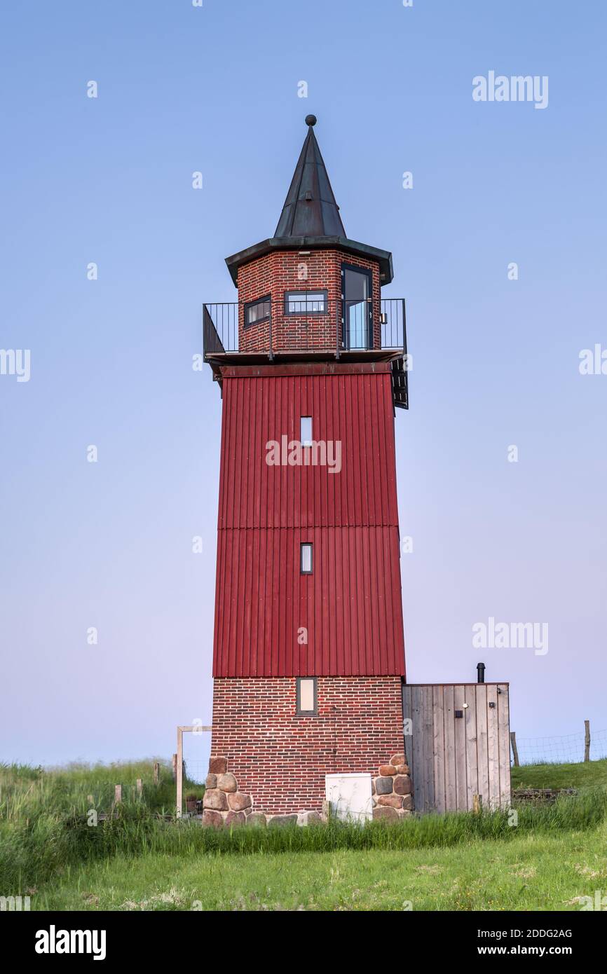 Geographie / Reisen, Deutschland, Schleswig-Holstein, Dagebuell, ehemaliger Leuchtturm von Dagebuell, Schleswig-, Additional-Rights-Clearance-Info-not-available Stockfoto