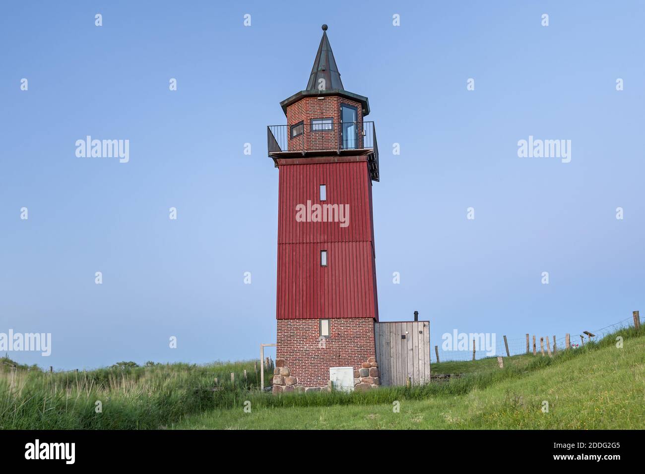 Geographie / Reisen, Deutschland, Schleswig-Holstein, Dagebuell, ehemaliger Leuchtturm von Dagebuell, Schleswig-, Additional-Rights-Clearance-Info-not-available Stockfoto