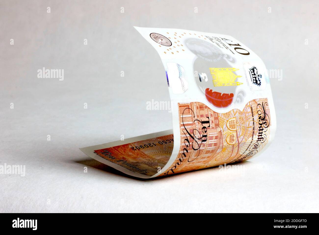 10 Pfund Banknote Stockfoto