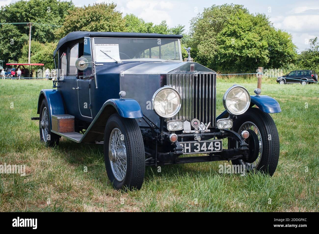 1930 Rolls-Royce 20/25 Tourer auf einer Country Show In England Stockfoto