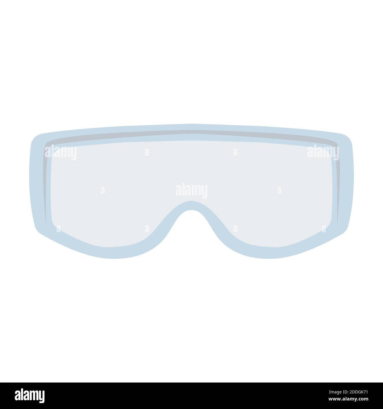 Brille, Vektor-Illustration, flacher Stil Stockfoto