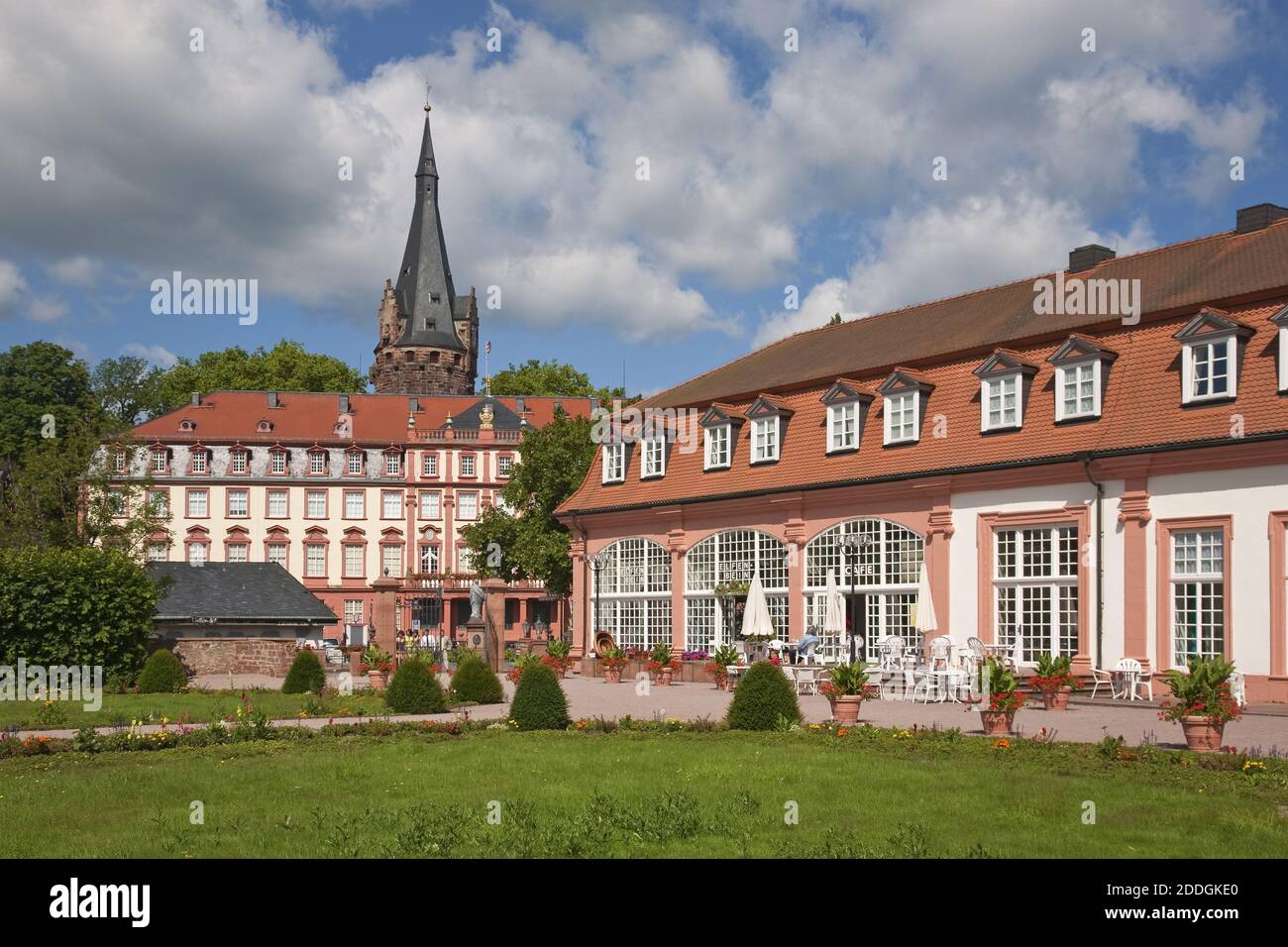Geographie / Reisen, Deutschland, Hessen, Südhessen, Odenwald, Erbach, Altstadt, Graf Erbach-, Additional-Rights-Clearance-Info-Not-available Stockfoto