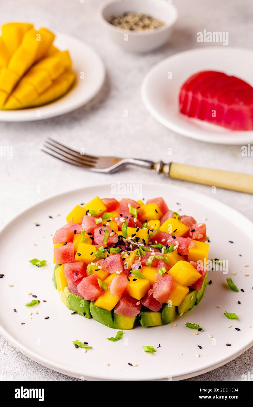 Avocado Salat Stockfotos und -bilder Kaufen - Alamy