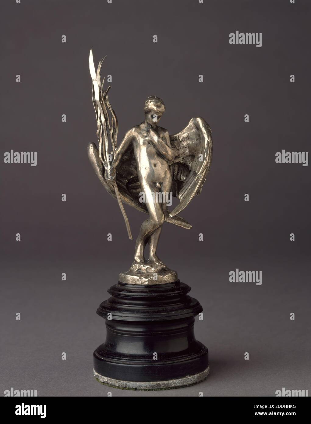 Anteros, 1893-96 Sir Alfred J. Gilbert (d. 1934), Mädchen, 19. Jahrhundert, griechische Mythologie, Skulptur, Metall Stockfoto