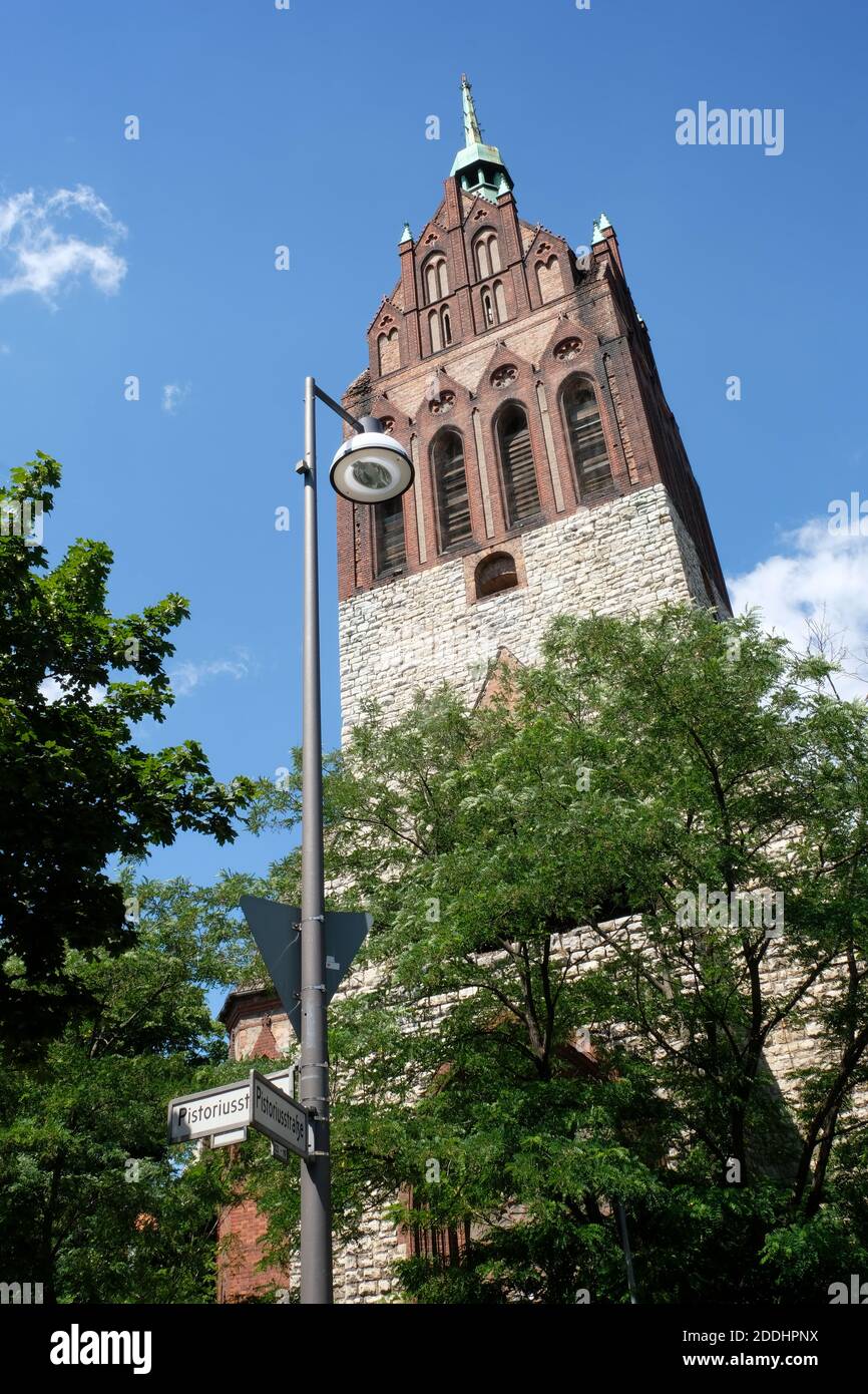Bethanienkirche, Mirbachplatz, Weißensee, Berlin, Deutschland Stockfoto