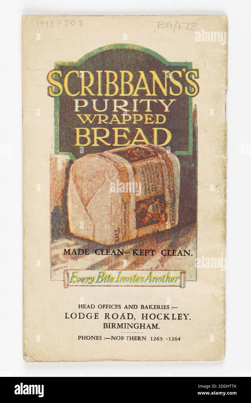 Booklet, Outer Circle Omnibus Service No. 11, 1925-1939 Omnibus Guide & Route Plan, Birmingham Tramways and Omnibus Dept, Frontcover von 48-seitigem Booklet, mit Beschreibungen und Bildern der Nummer 11 Outer Circle Busroute rund um Birmingham., Sozialgeschichte, Plan, Suburban, Birmingham Geschichte, Karte, Werbung, Öffentliche Verkehrsmittel Stockfoto