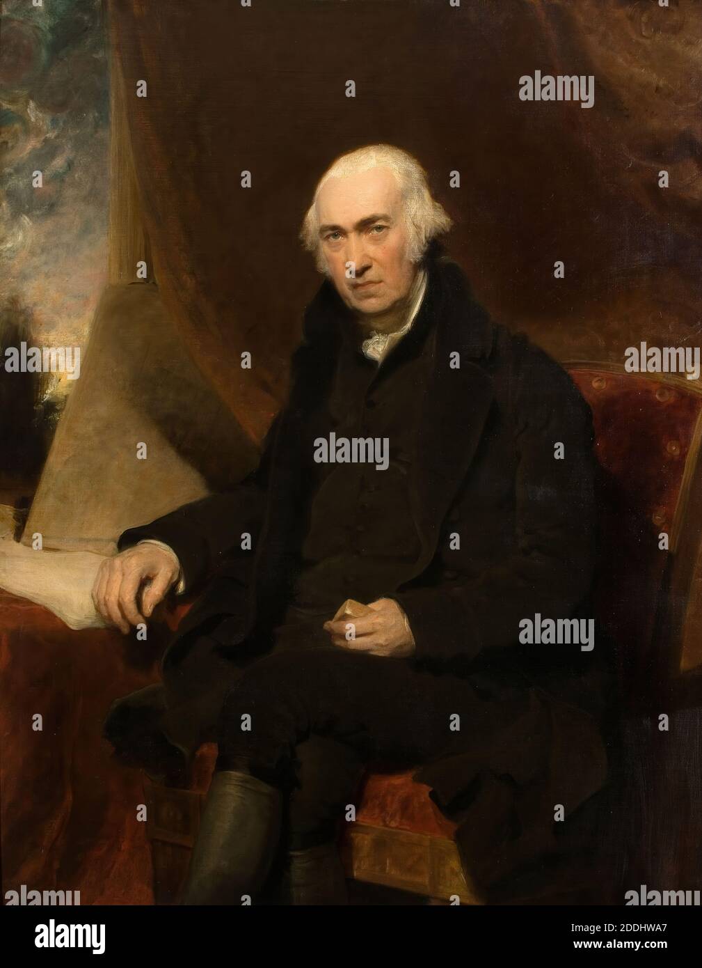 Porträt von James Watt (1736-1819), 1813, Sir Thomas Lawrence Stockfoto