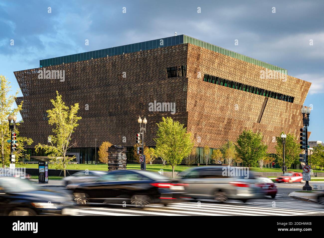 Smithsonian nationalen Museum für Afrikanische Amerikanische Geschichte und Kultur, Washington, District of Columbia USA Stockfoto