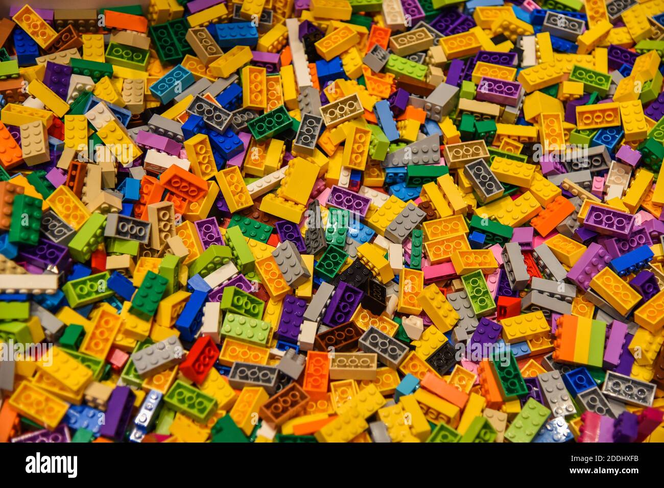 Kunststoffziegelhintergrund Stockfoto