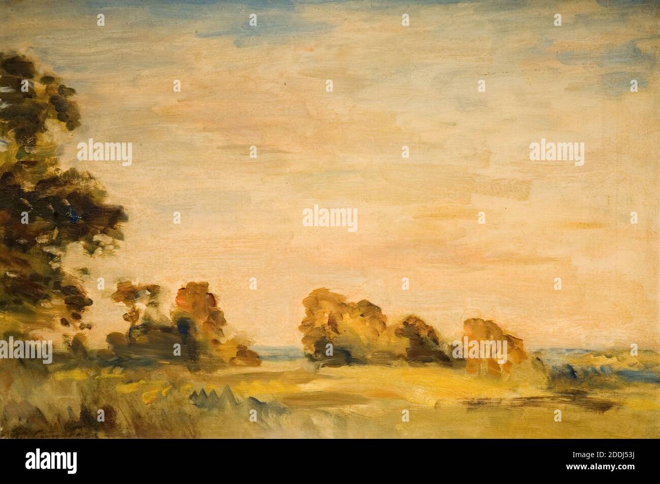 Brill, Buckinghamshire, 1923 Von Philip Wilson Steer, Landschaft, Grün, Englisch, Rural, Kunstbewegung, Impressionismus, Landschaft Stockfoto