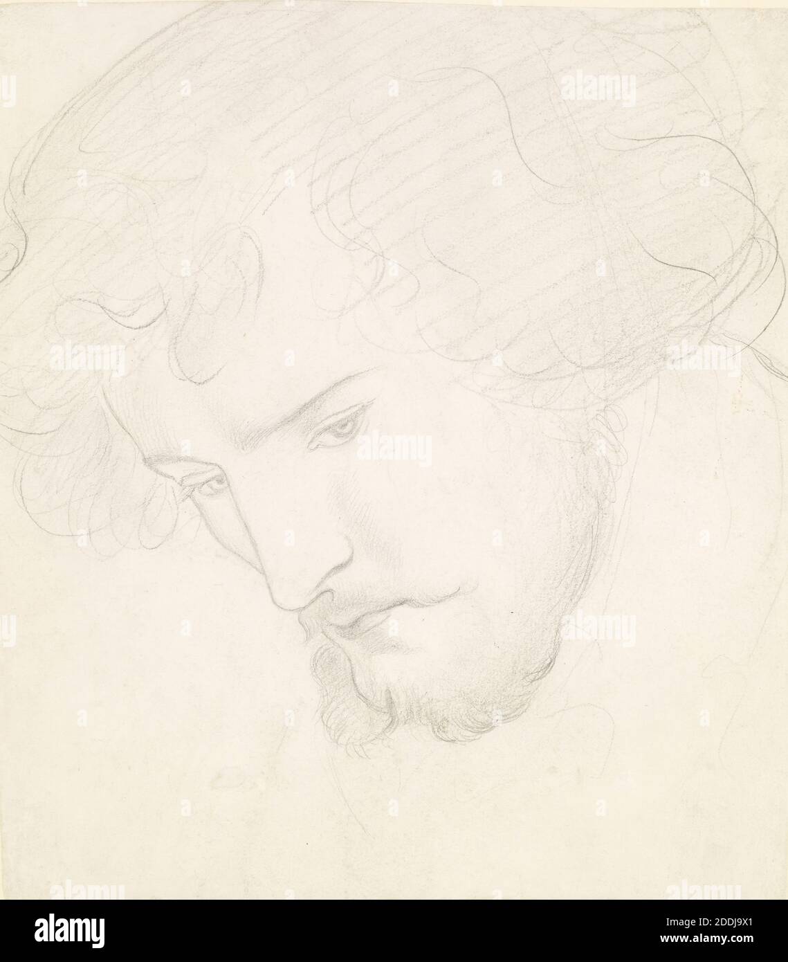 Der Samen Davids, Studie für David Künstler: Dante Gabriel RossettiPre-Raphaelite, Parabola Japan Stockfoto