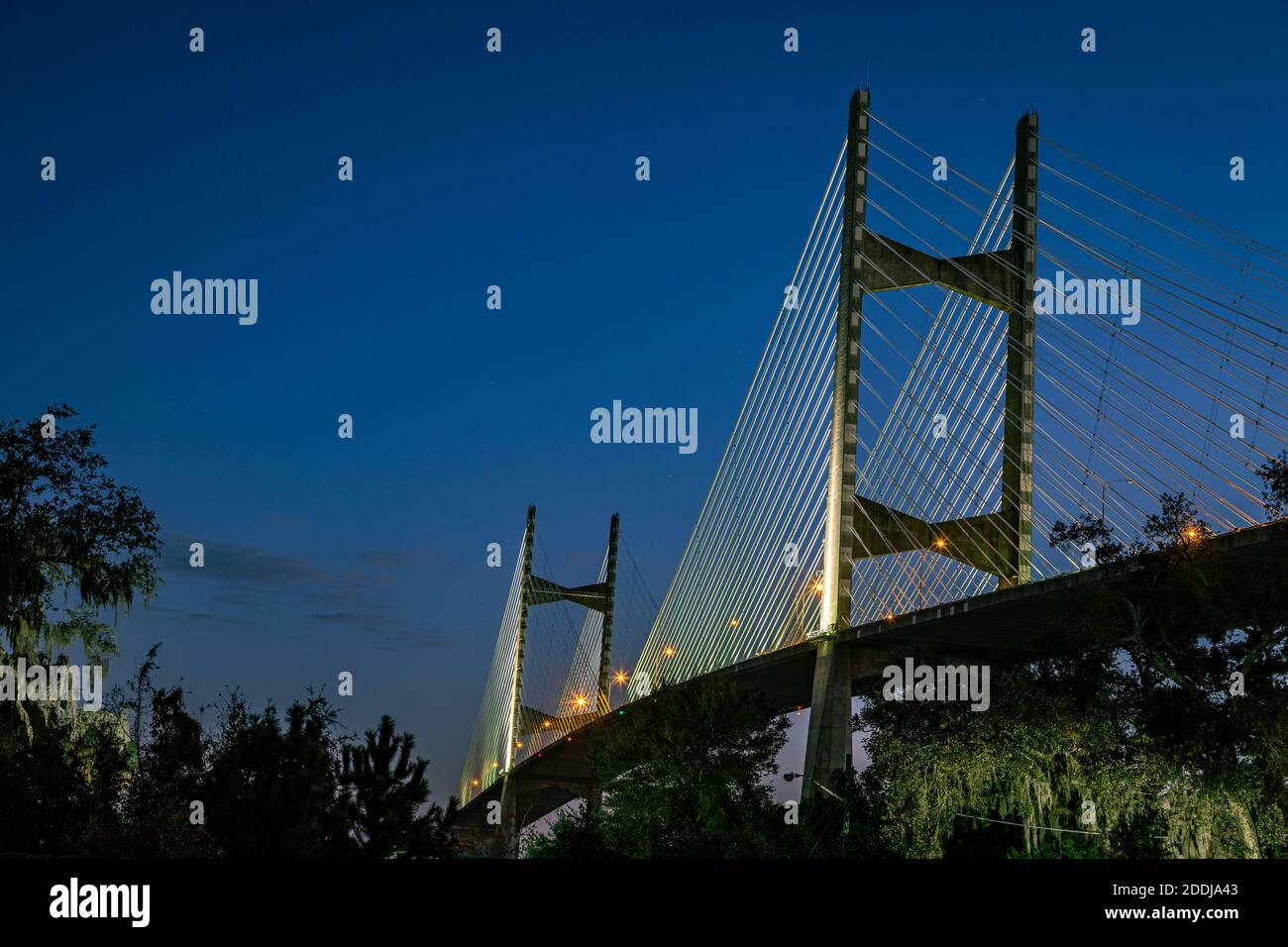 Dames Point Bridge Stockfoto