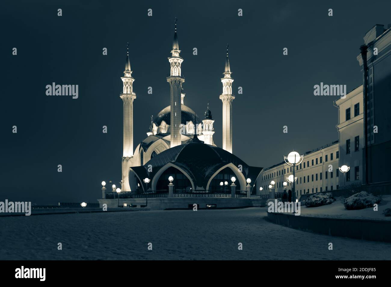 Kul Sharif Moschee im Kasaner Kreml Stockfoto