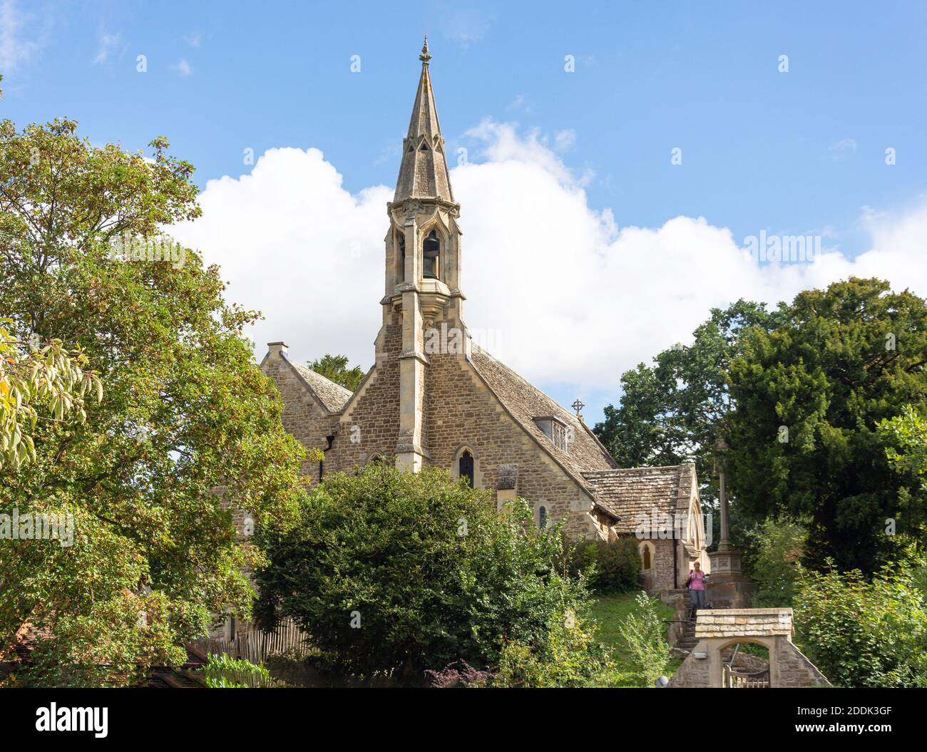 St Michael & All Angels Church, High Street, Clifton Hampden, Oxfordshire, England, Großbritannien Stockfoto
